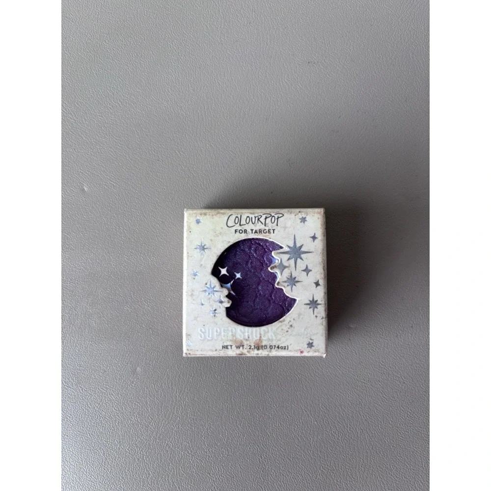 Colour Pop For Target Super Shock Eyeshadow Ultra Glitter 'Ripple' Purple NIB
